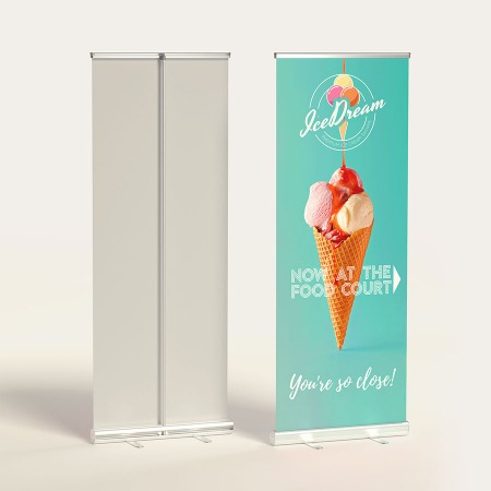 inexpensive retractable banners