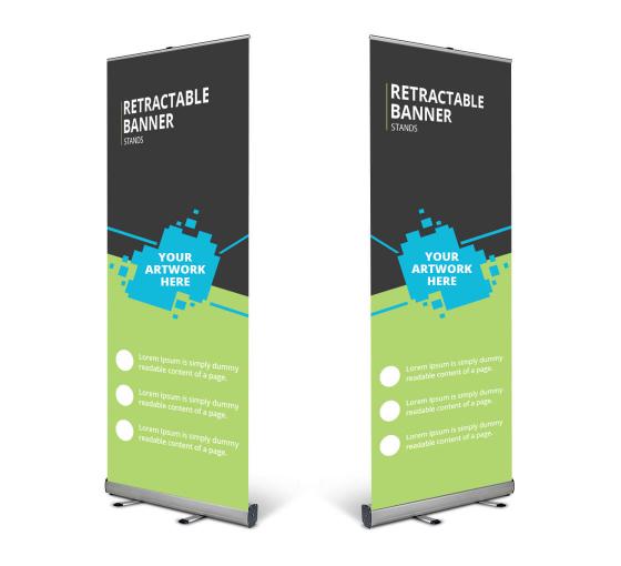 inexpensive retractable banners